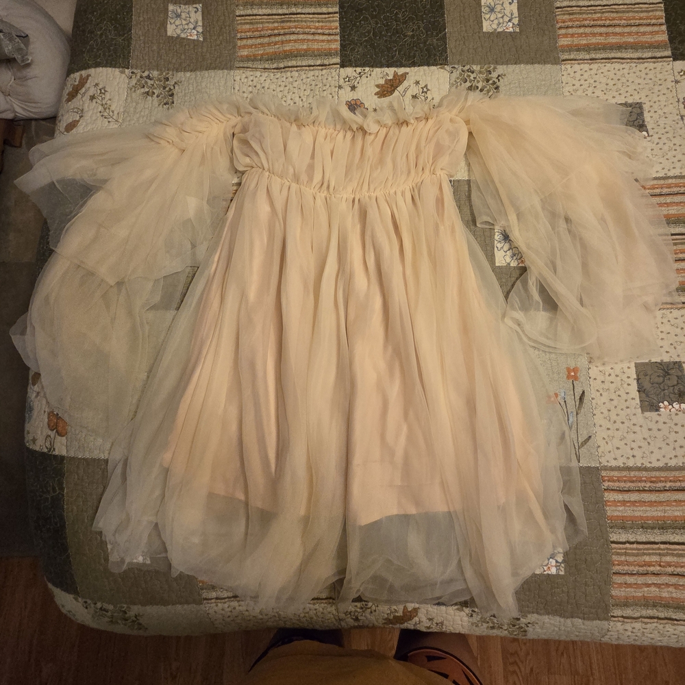 Elegant Cream Dress